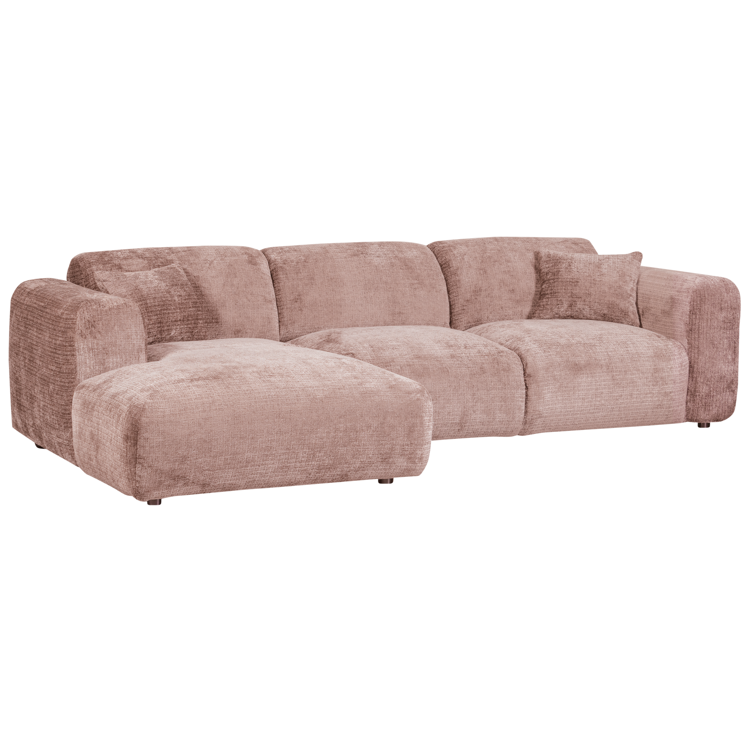 1-vietė CLOUD, kairė, Taupe/Pink chenille