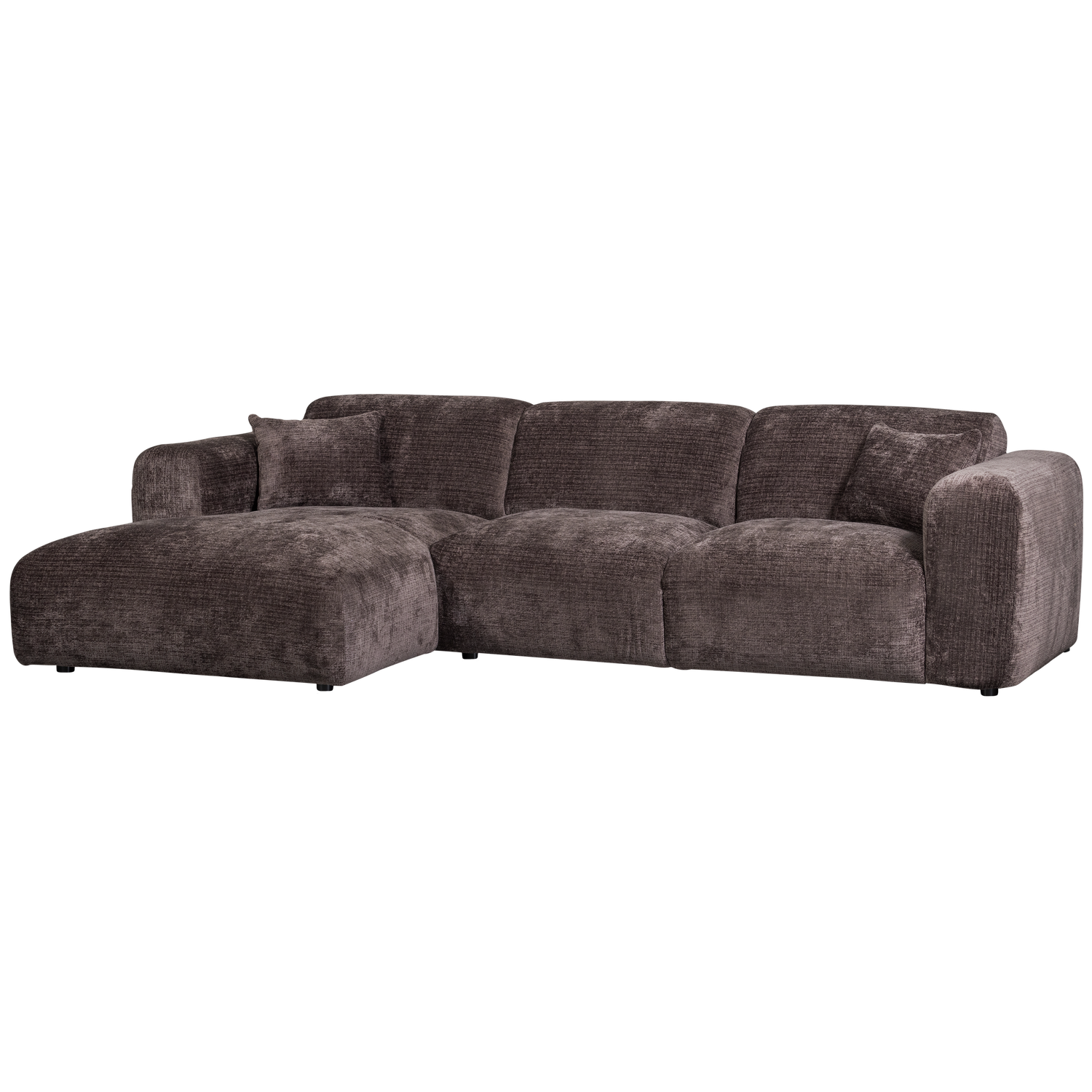 1-vietė CLOUD, kairė, Warm Brown chenille