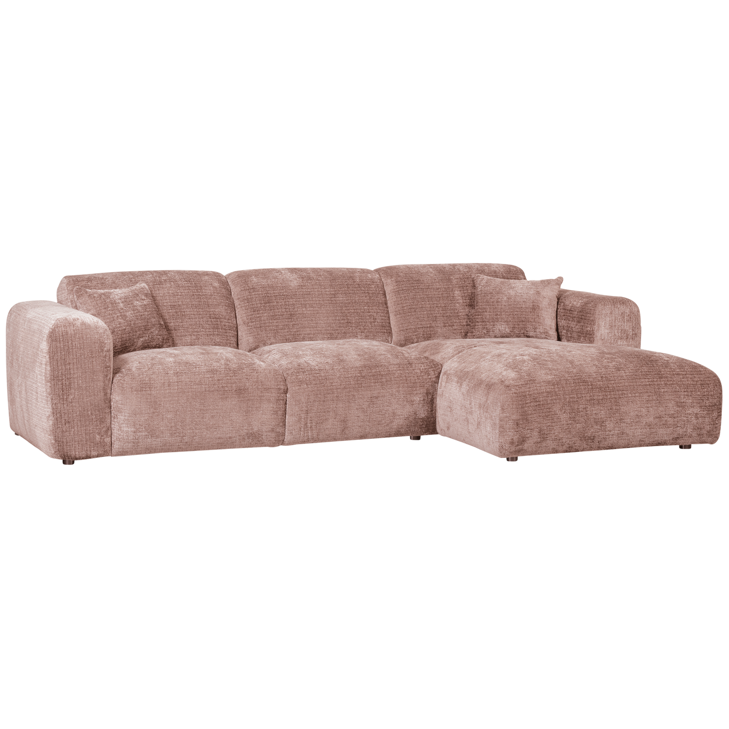 1-vietė CLOUD, dešinė, Taupe/Pink chenille