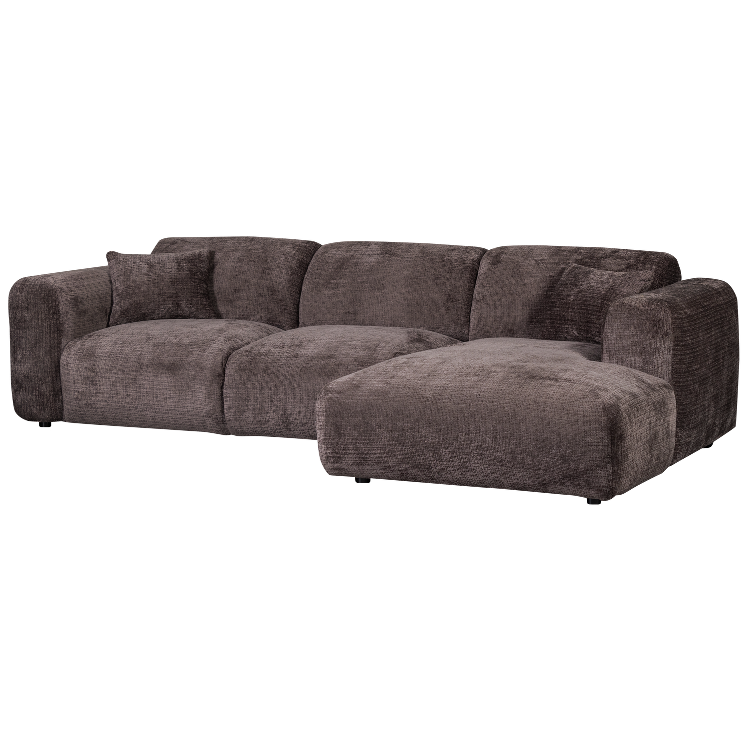 1-vietė CLOUD, dešinė, Warm Brown chenille