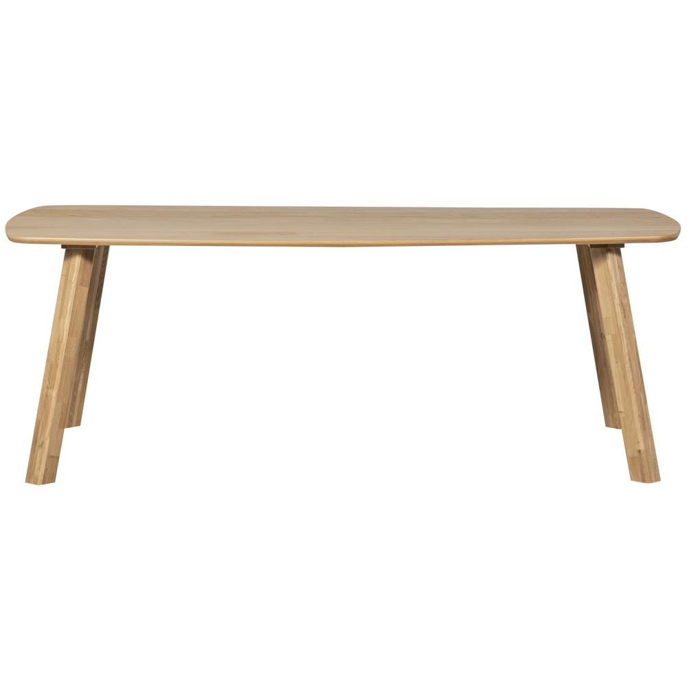 Stalas TABLO OVAL TRANSPARENT 180x100