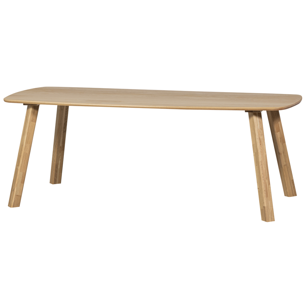 Stalas TABLO OVAL TRANSPARENT 180x100