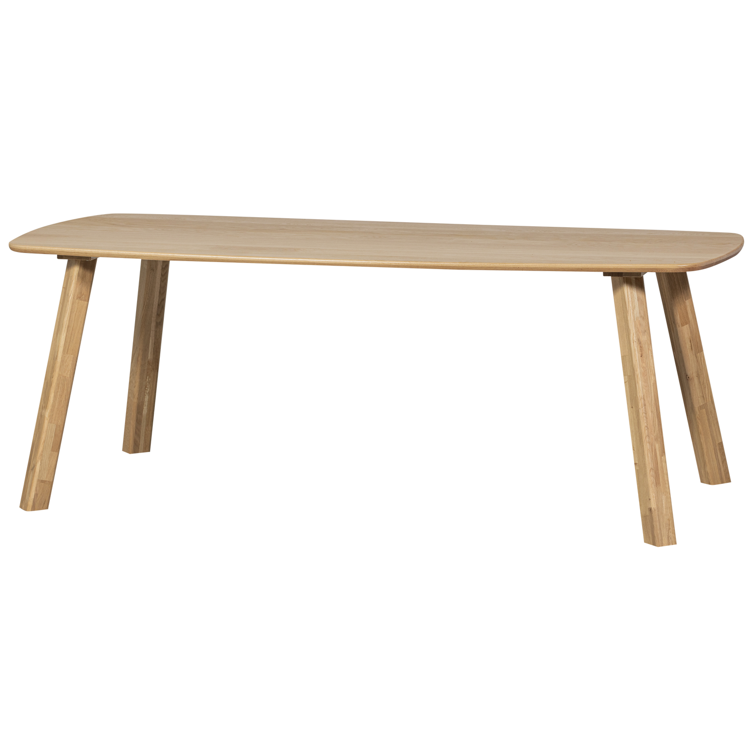 Stalas TABLO OVAL TRANSPARENT 180x100