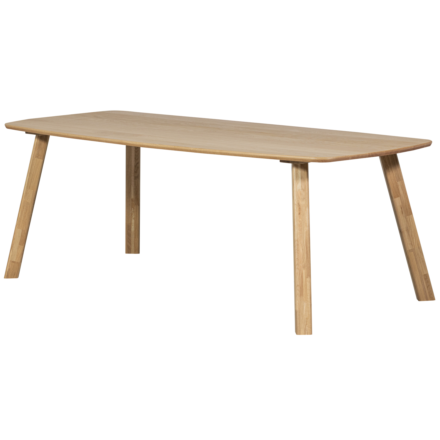 Stalas TABLO OVAL TRANSPARENT 180x100