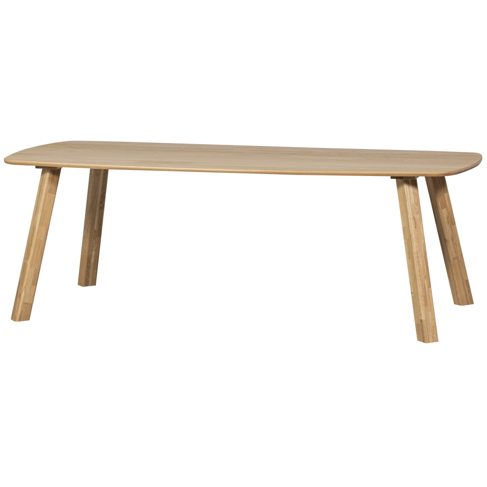Stalas TABLO OVAL TRANSPARENT 220x100