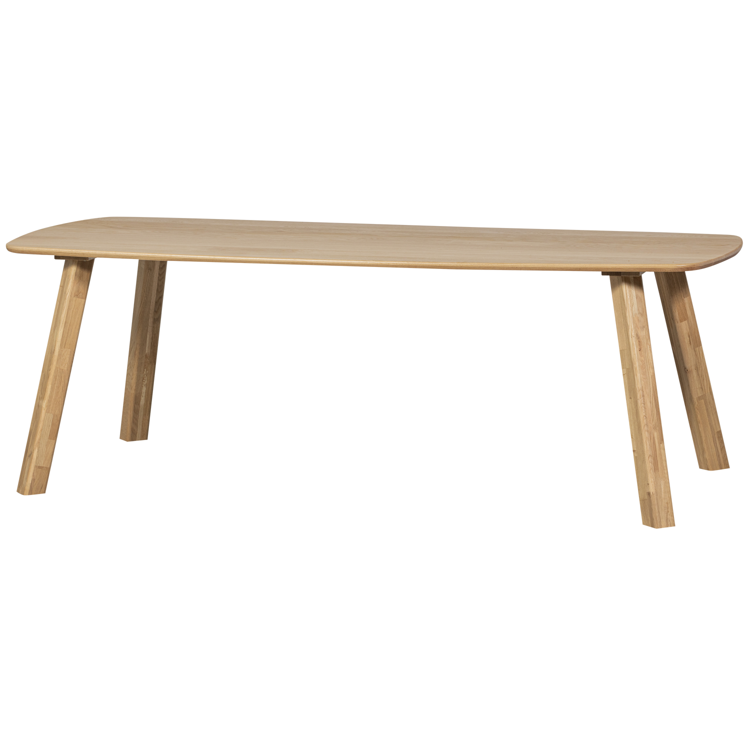 Stalas TABLO OVAL TRANSPARENT 220x100