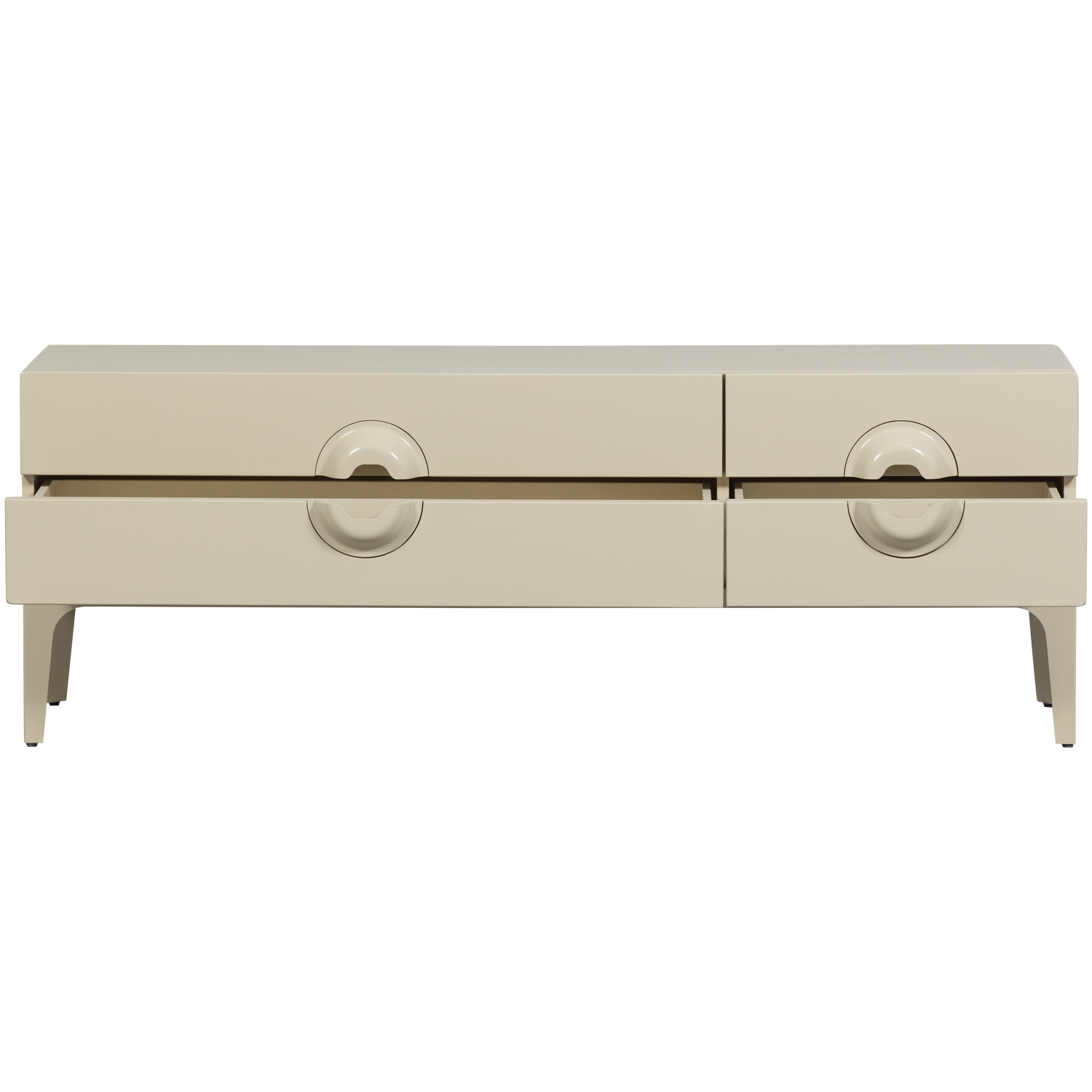 TV spintelė MERGE, mediena, dulkių pilka