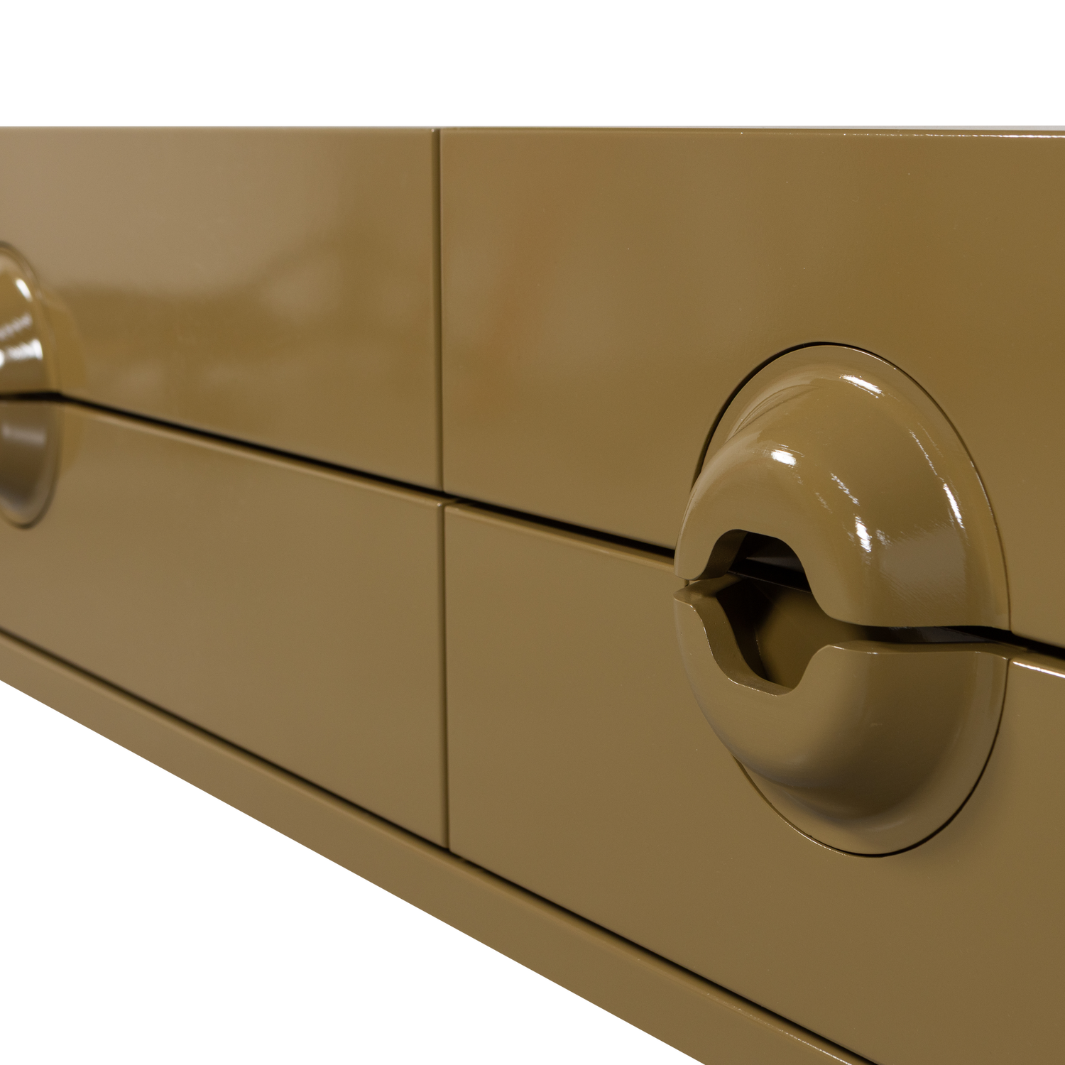 TV spintelė MERGE, mediena, medaus geltona