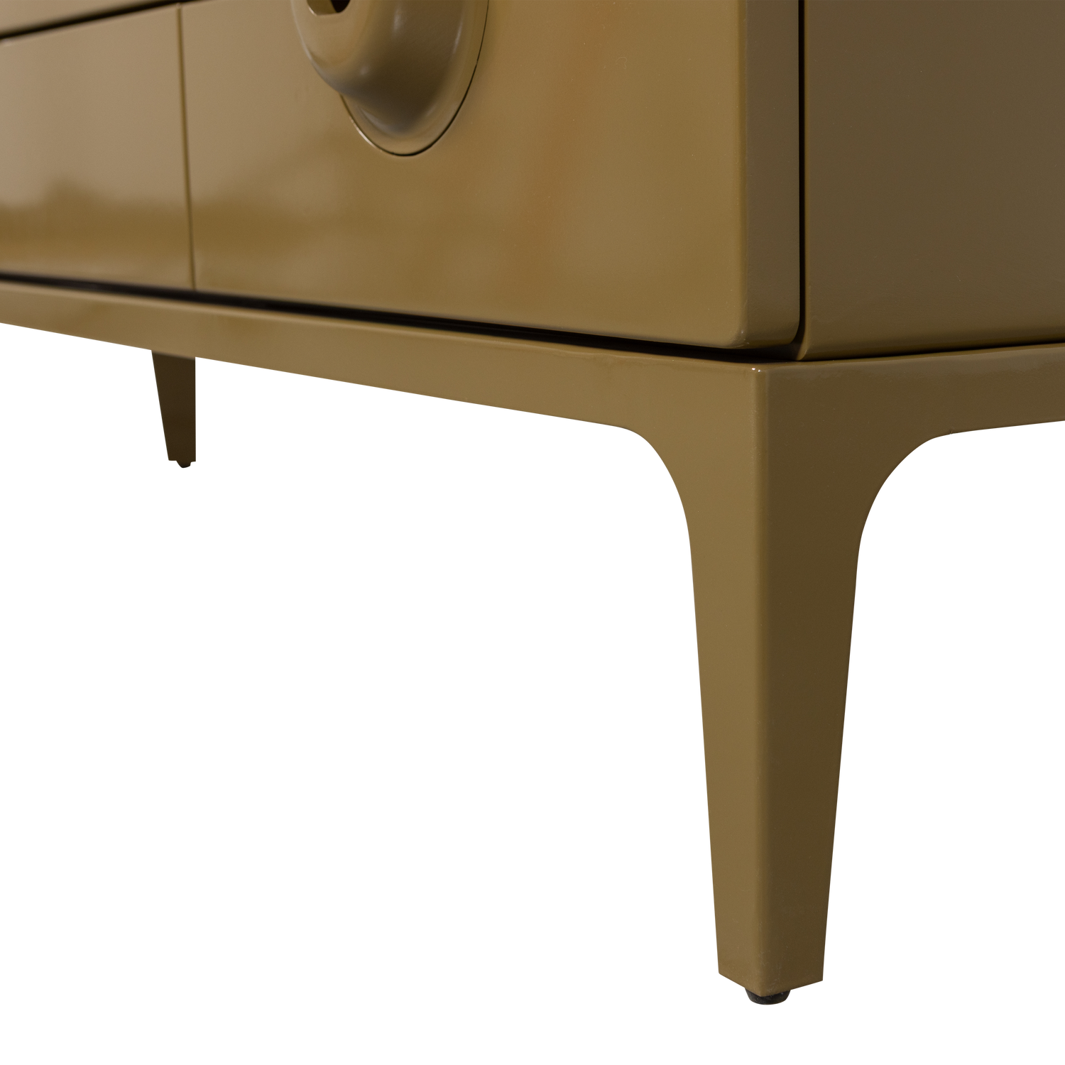 TV spintelė MERGE, mediena, medaus geltona