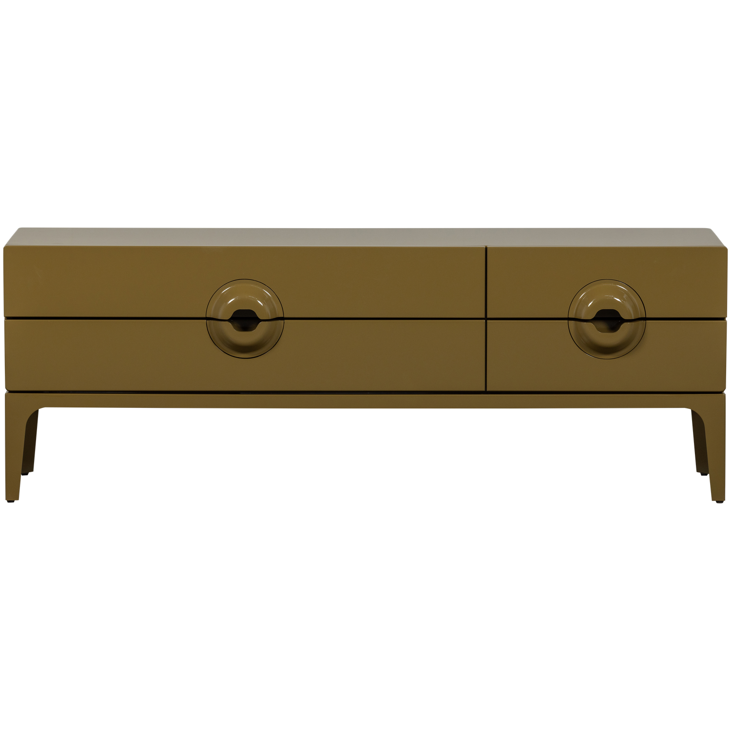 TV spintelė MERGE, mediena, medaus geltona