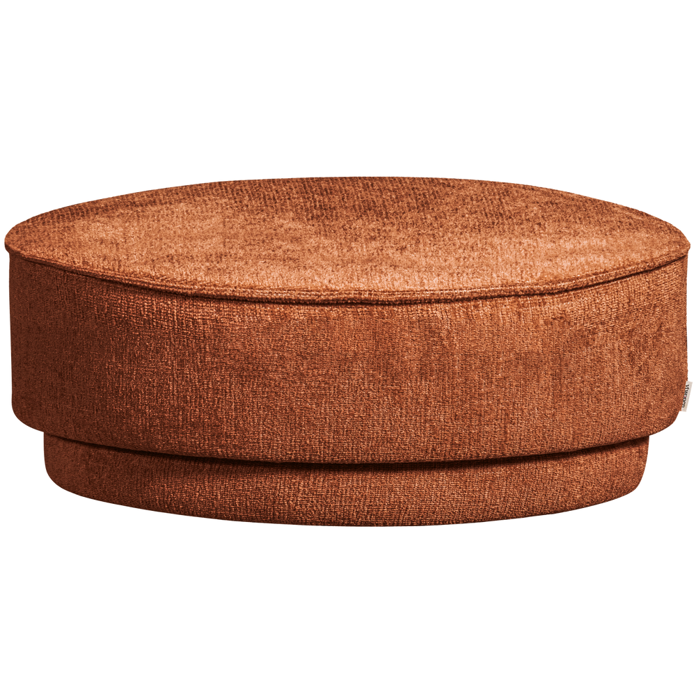 Pouf PEARL XL, rust chenille mélange