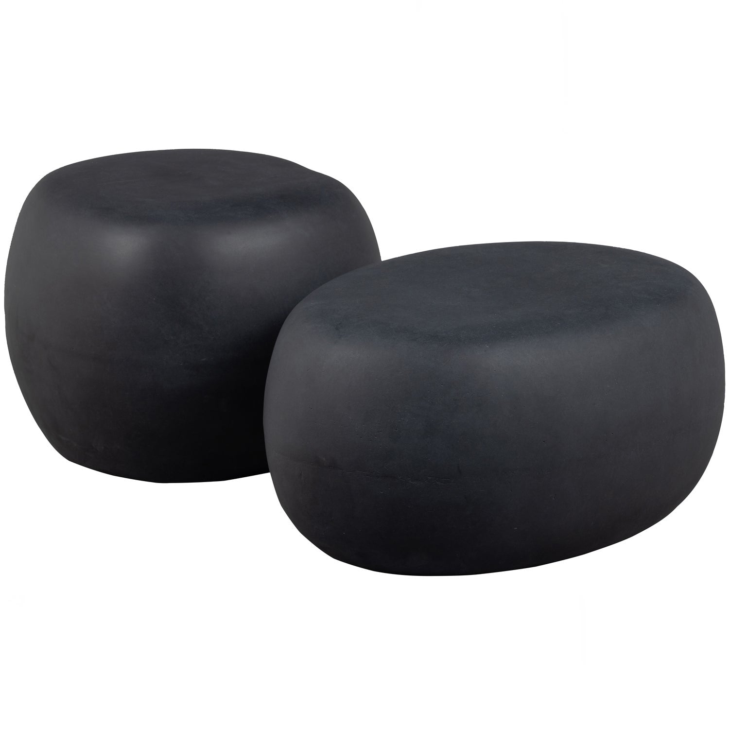 Šoninis staliukas PEBBLE, antracito spalvos