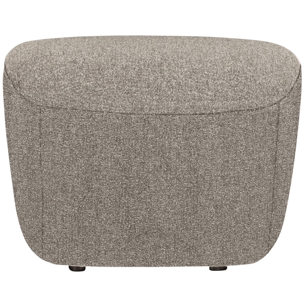 Pouf LOFTY, natural melange fabric