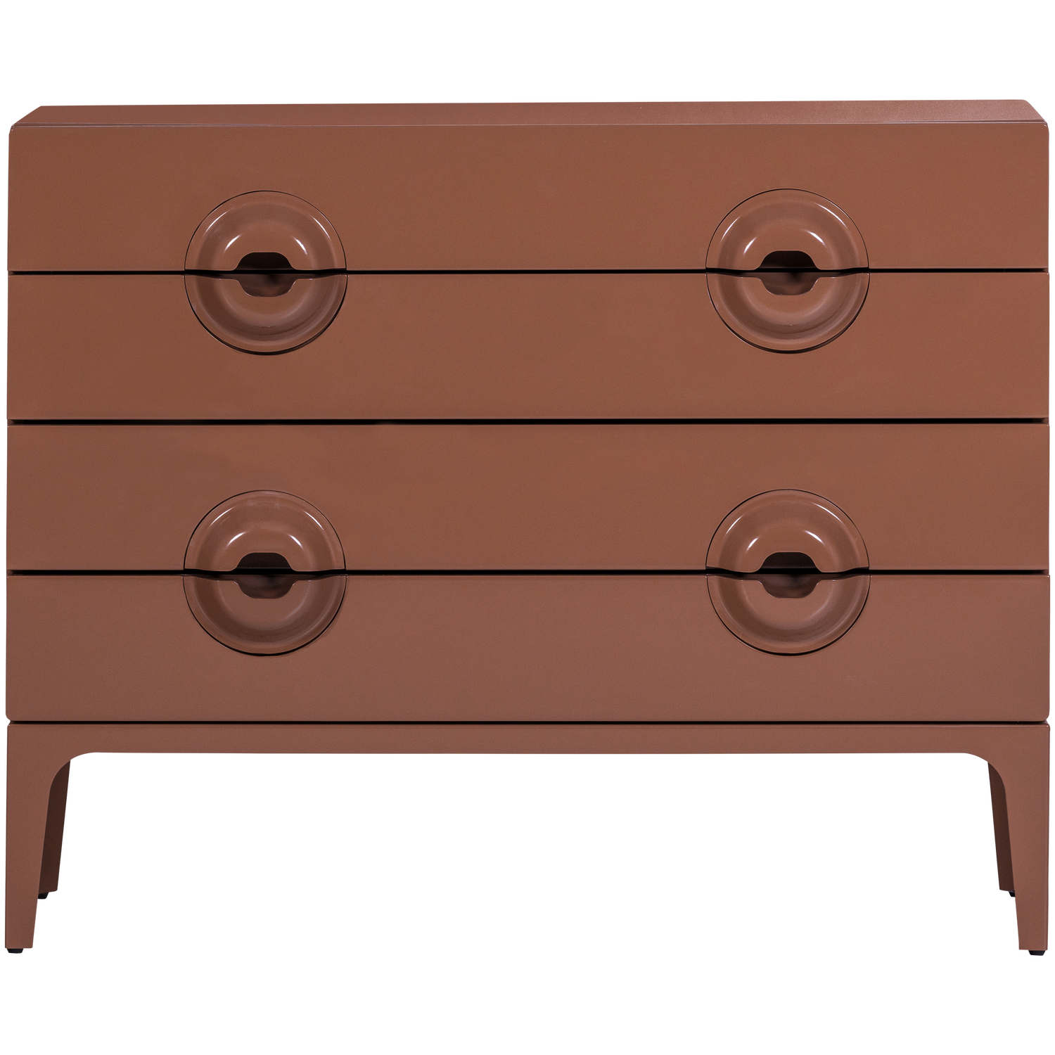 Komoda MERGE, rožinio atspalvio (Old Rose)