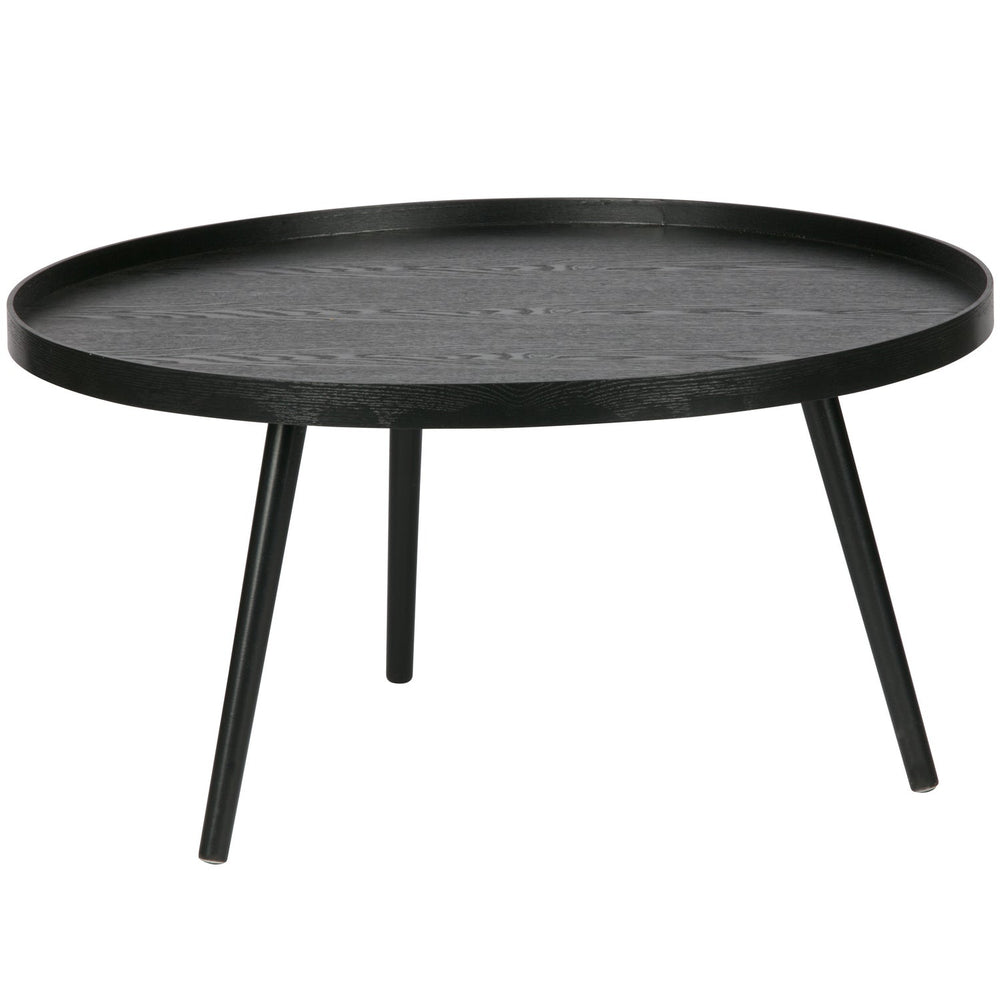 Šoninis staliukas MESA XL, MDF/pušis juodas