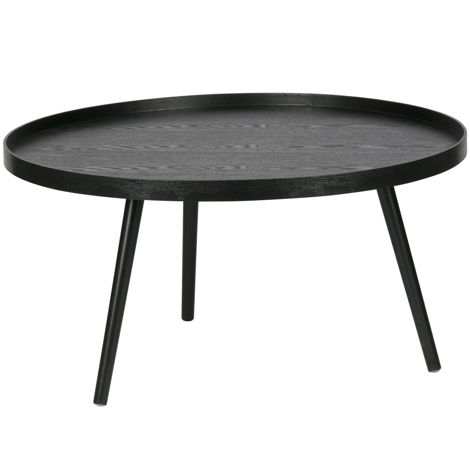 Šoninis staliukas MESA XL, MDF/pušis juodas