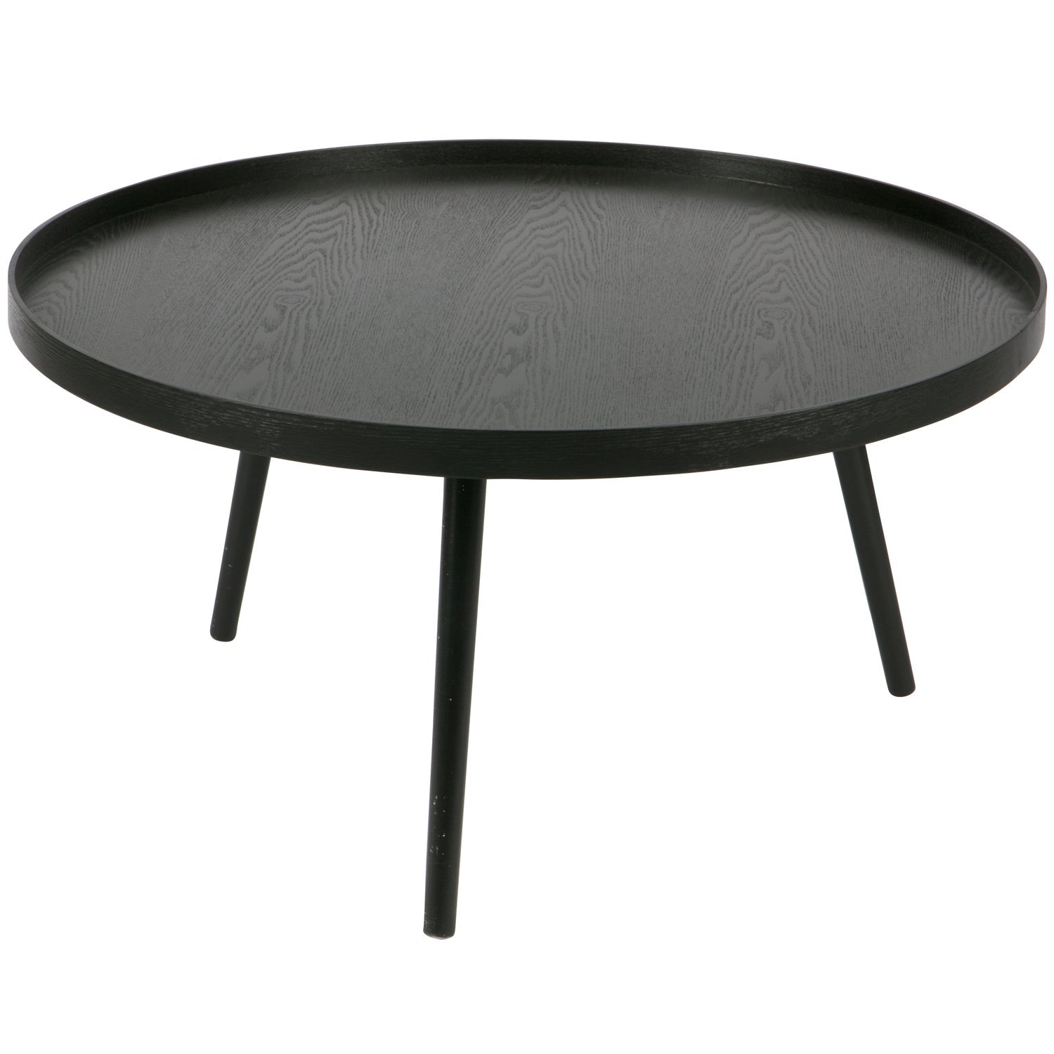 Šoninis staliukas MESA XL, MDF/pušis juodas