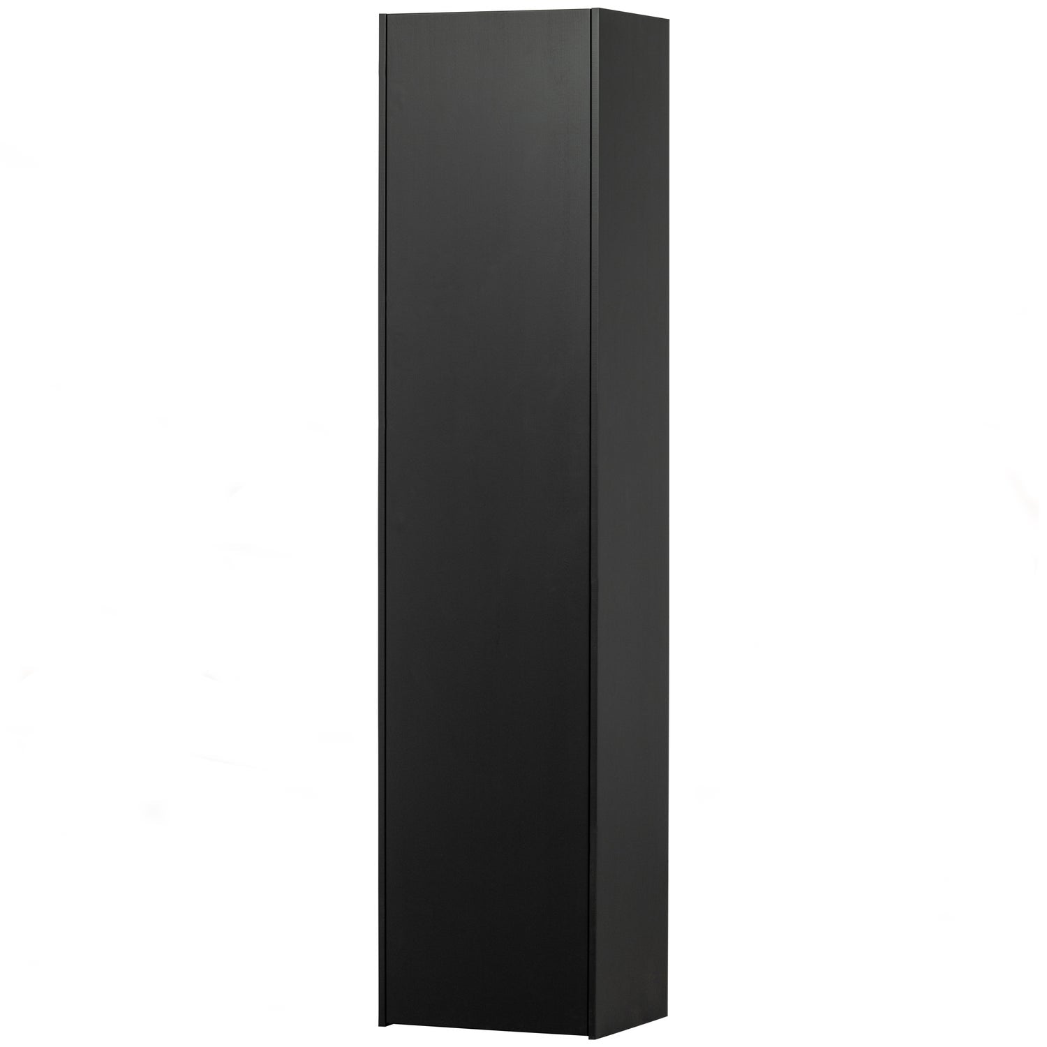 Storage cabinet TEUN, pine, black