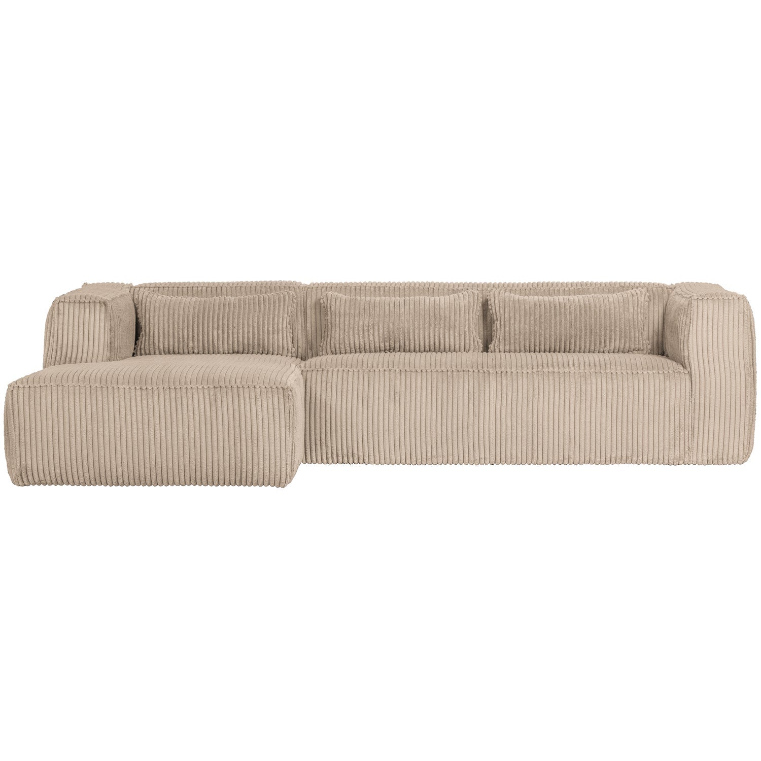 Kampinė sofa BEAN, kairė, Travertin audinys