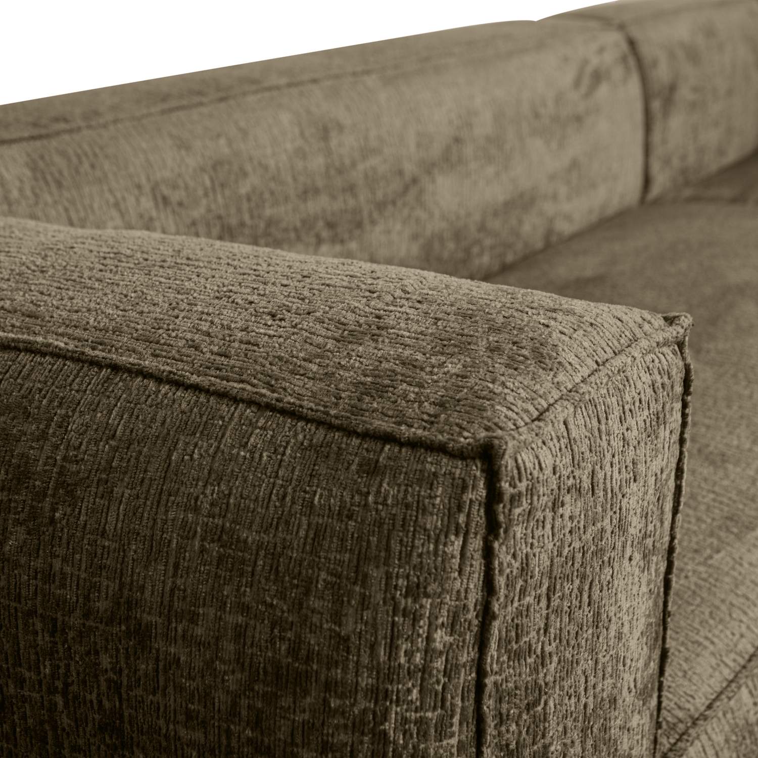 Kampinė sofa BEAN, dešinė, Mos veliūras