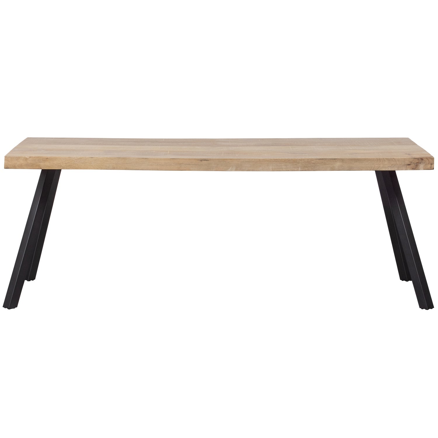 Valgomojo stalas TABLO, mango 180x90 cm, kvadratinės kojos