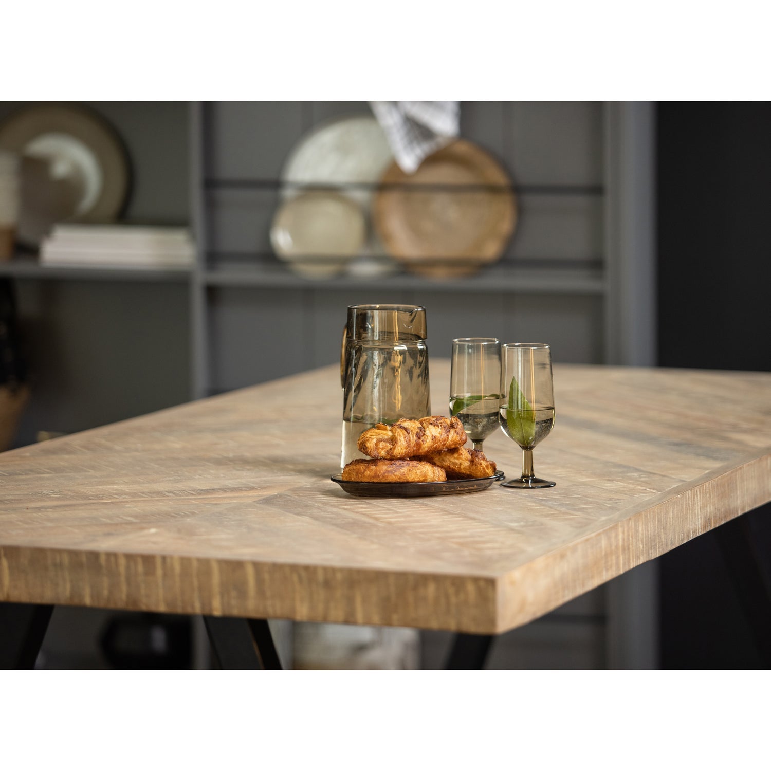 TABLO TABLE TOP MANGO HERRINGBONE 180X90