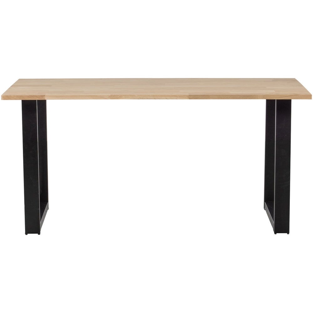 Valgomojo stalas TABLO, ąžuolas 180x90 cm, U kojos