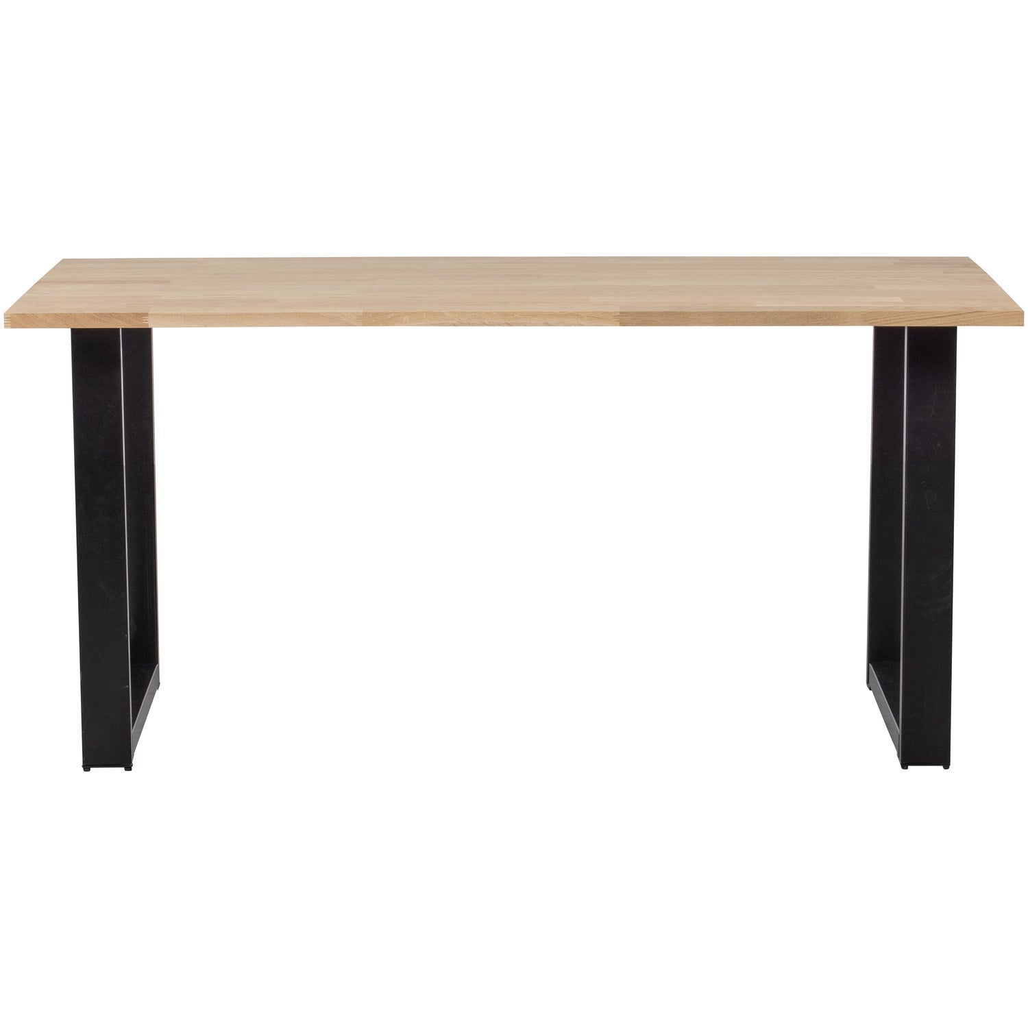 Valgomojo stalas TABLO, ąžuolas 180x90 cm, U kojos