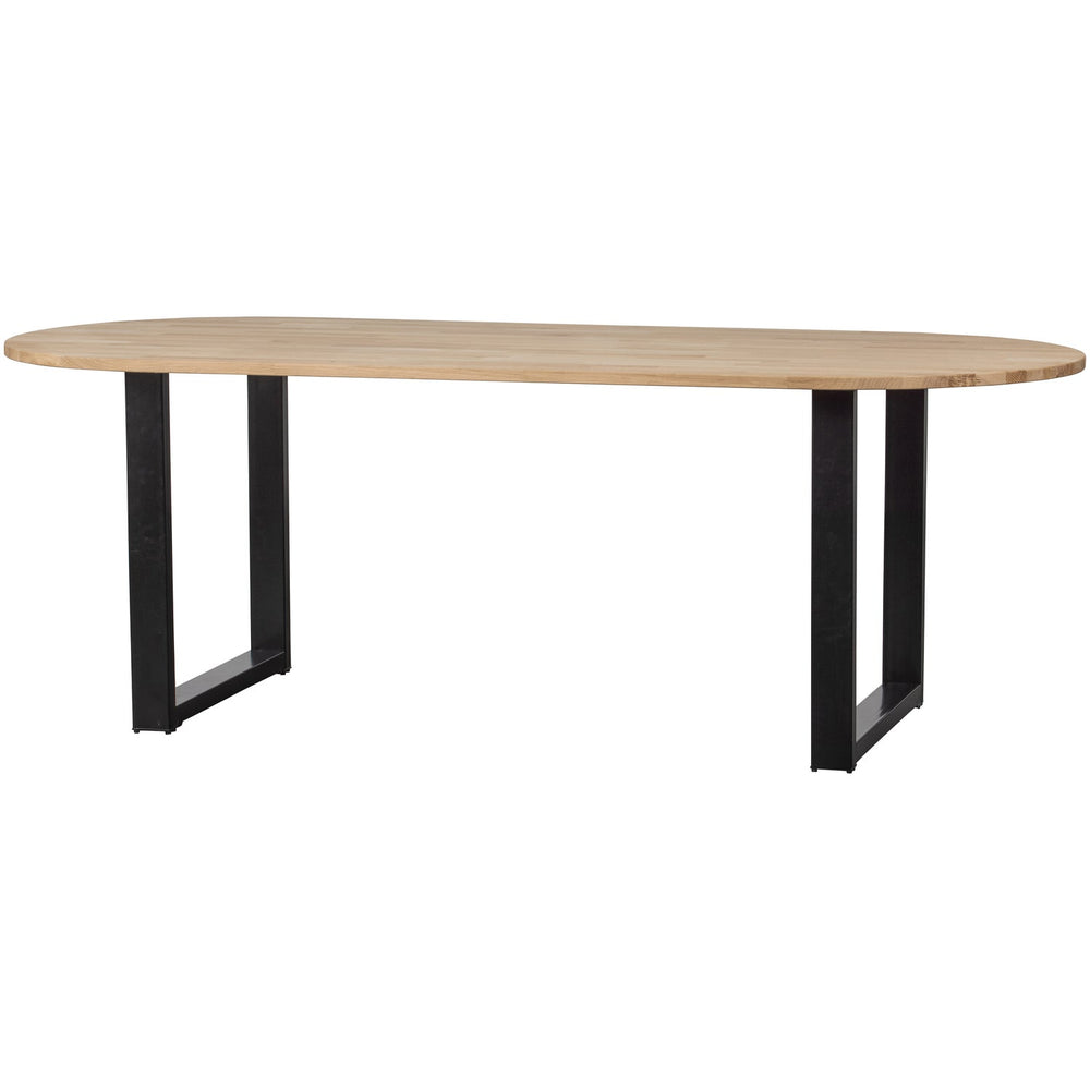 Stalas TABLO, ąžuolas ovalus 220x90 U