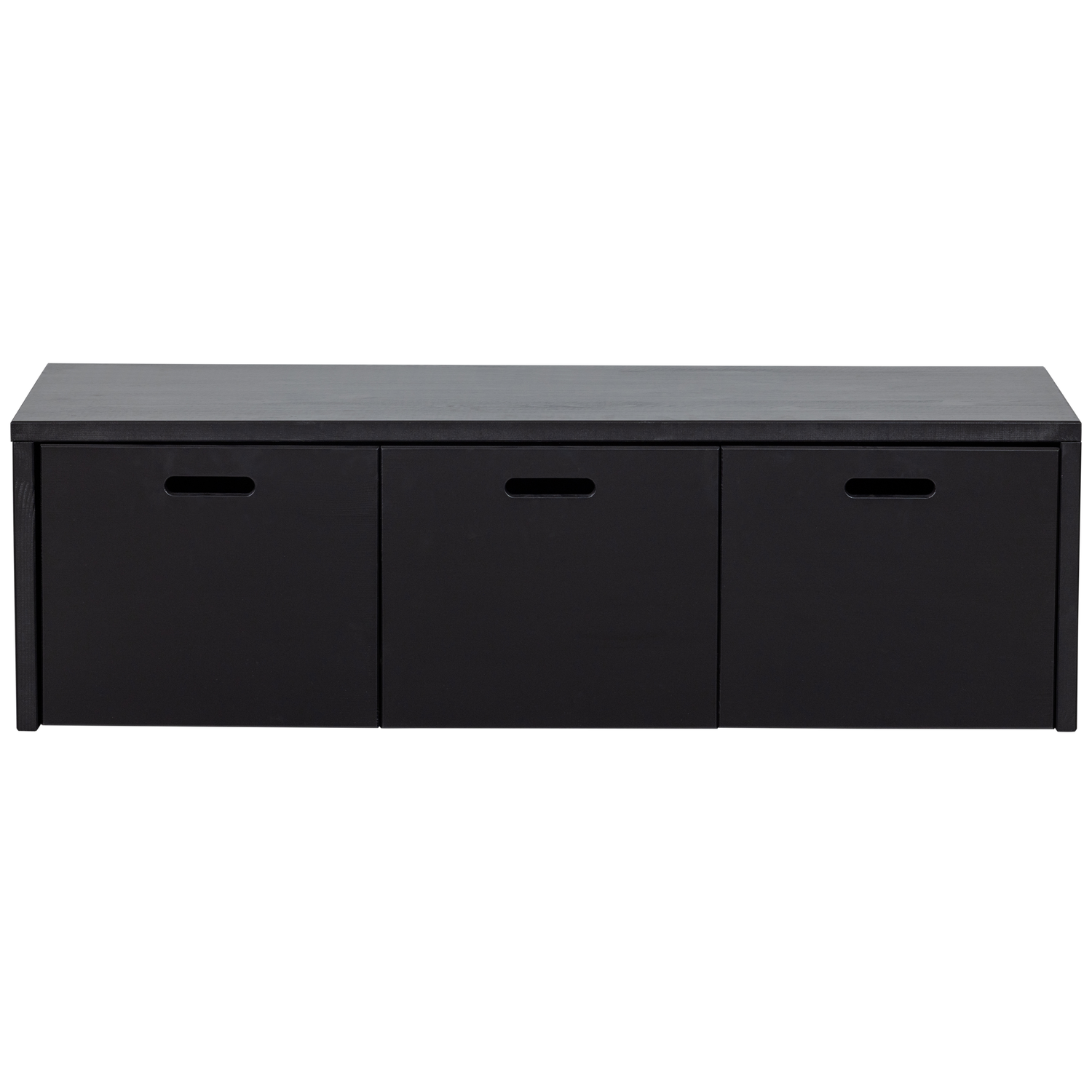 Suoliukas SILKE, pušis, tamsiai juoda