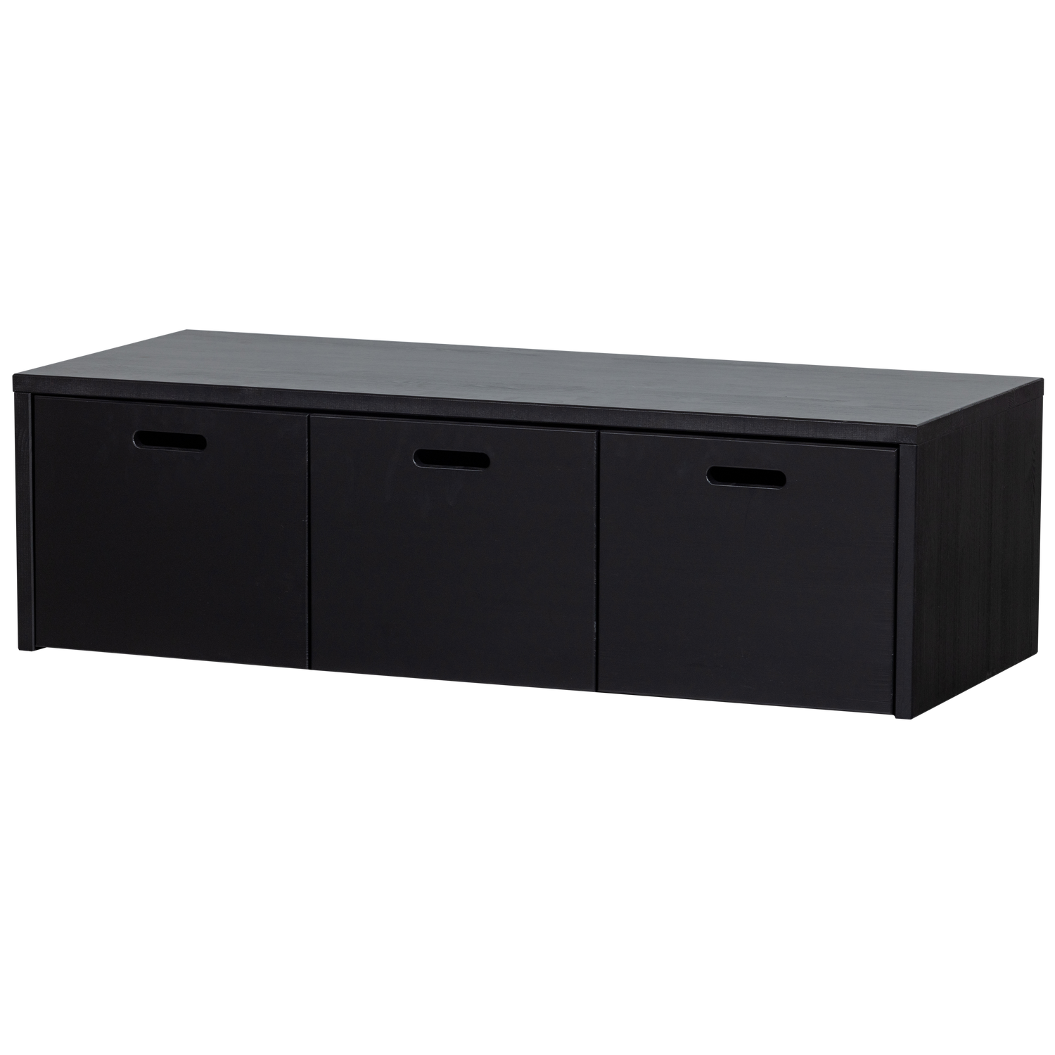 Suoliukas SILKE, pušis, tamsiai juoda