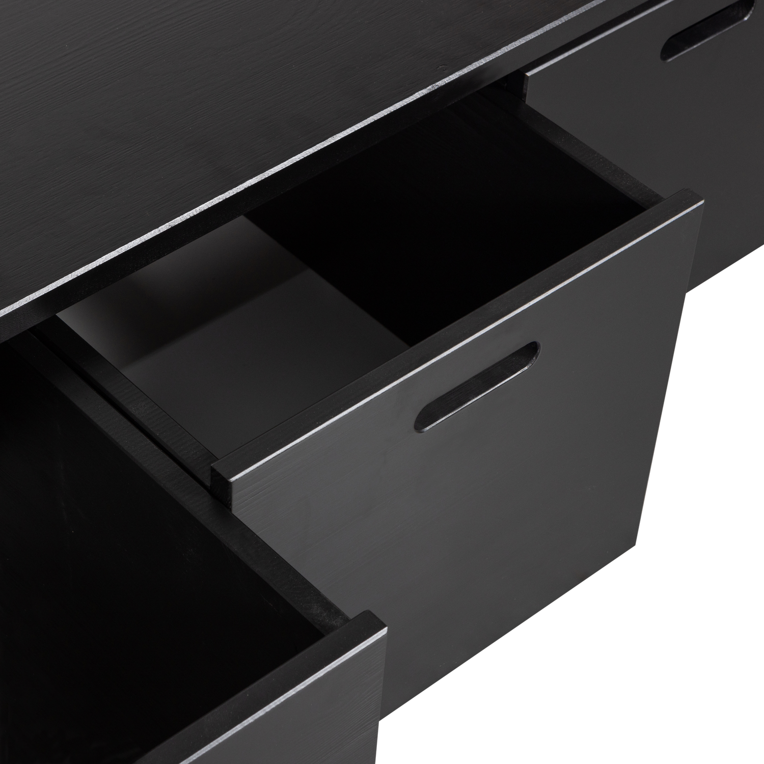 Suoliukas SILKE, pušis, tamsiai juoda