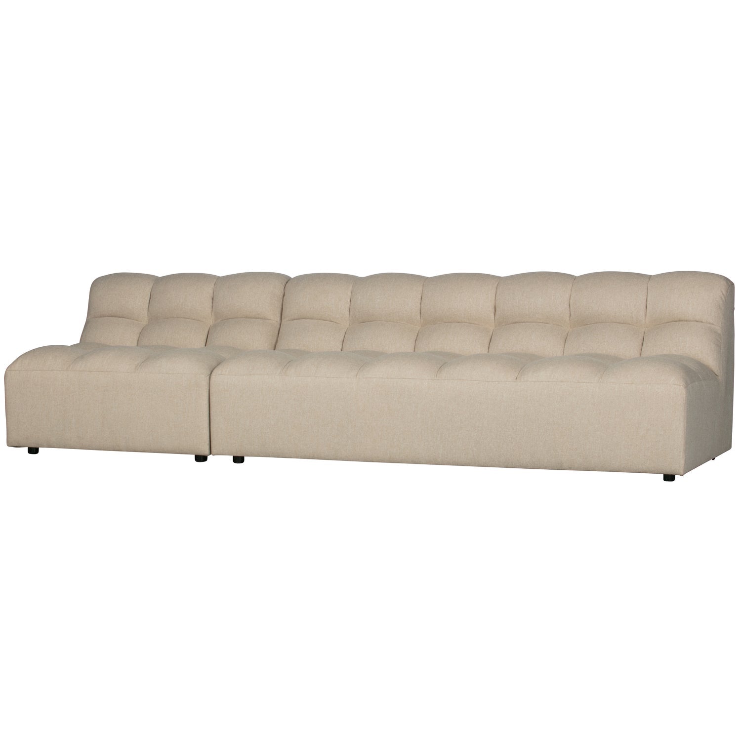 Fotelis PEPPER, smėlio audinys