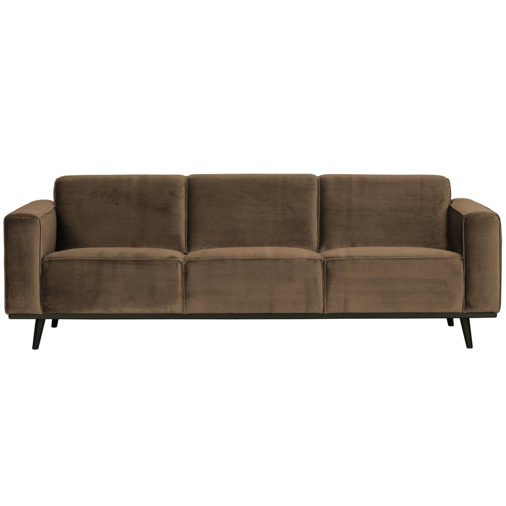 Sofa STATEMENT 3-vietė 230 cm, veliūras taupe