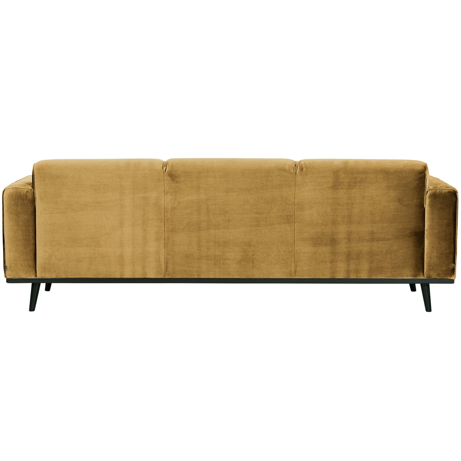 Sofa STATEMENT 3-vietė 230 cm, veliūras medaus geltona