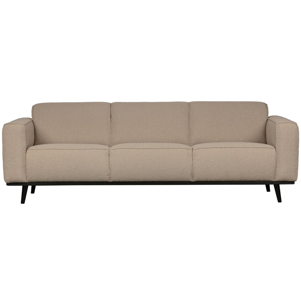 Sofa STATEMENT 3-vietė 230 cm, bouclé bežinis