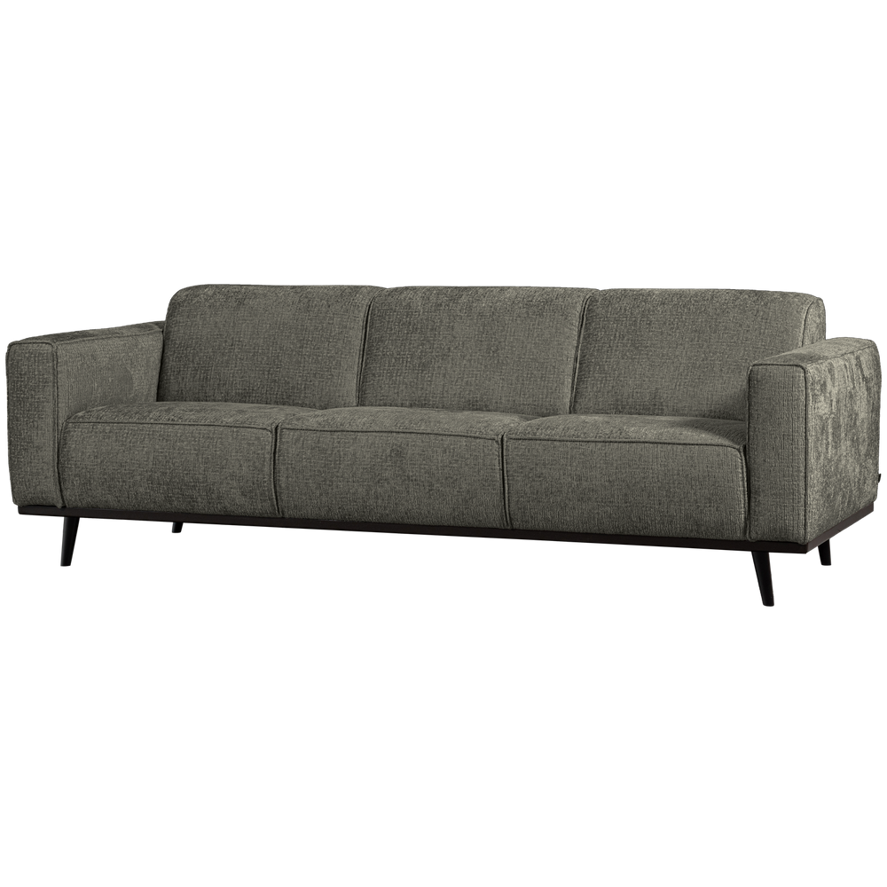 Sofa STATEMENT 3-vietė 230 cm, struktūrinis veliūras frost