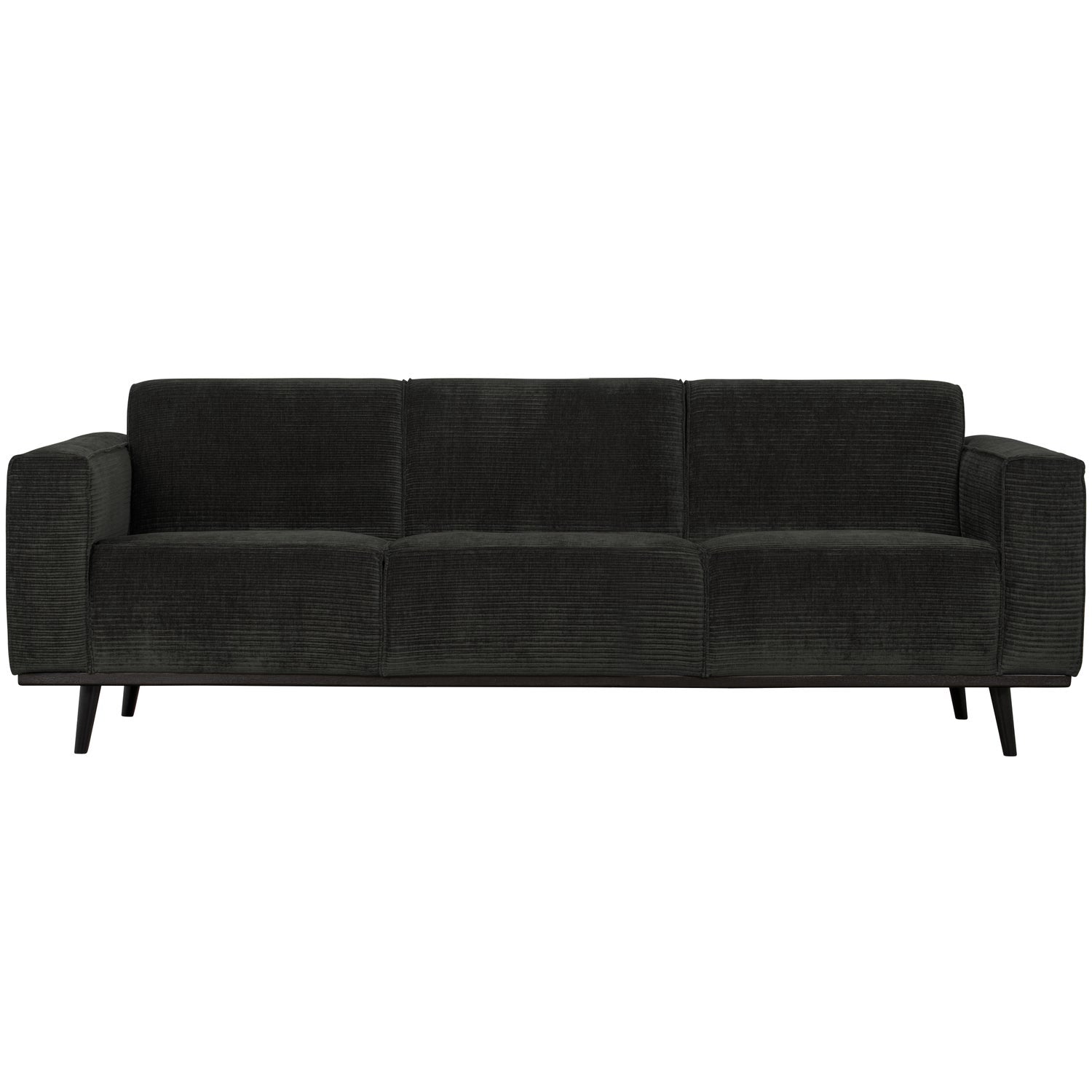Sofa STATEMENT 3-vietė 230 cm, reljefinė grafitas