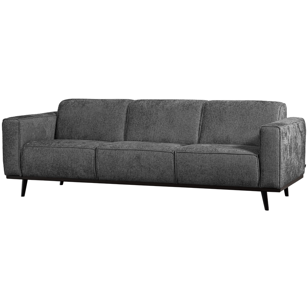 Sofa STATEMENT 3-vietė 230 cm, struktūrinis veliūras kalnų