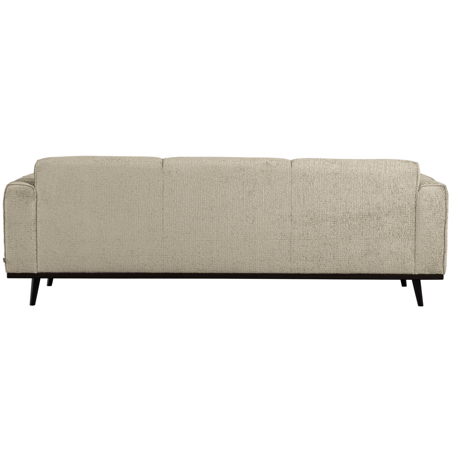 Sofa STATEMENT 3-vietė 230 cm, struktūrinis veliūras kviečių laukas