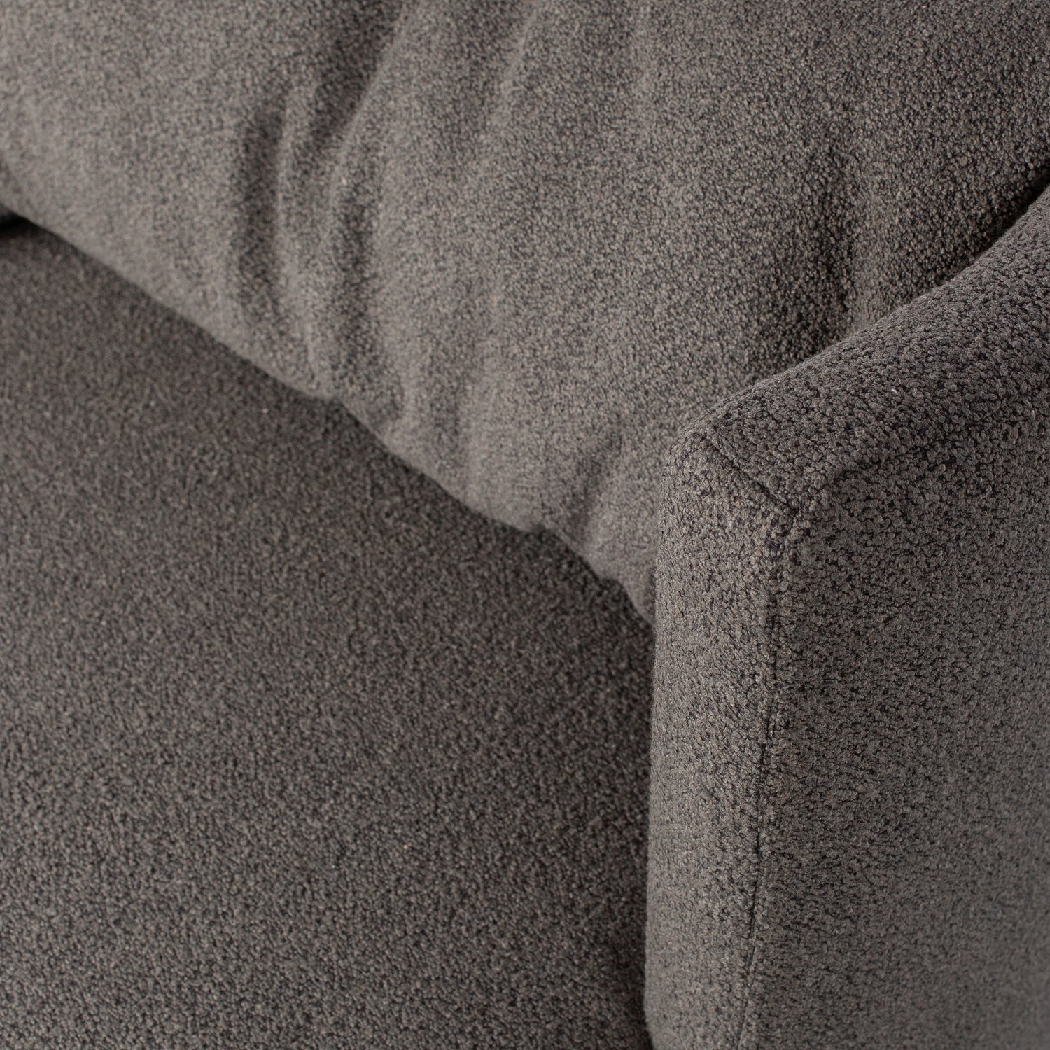 Fotelis EXPLORE, bouclé rudas