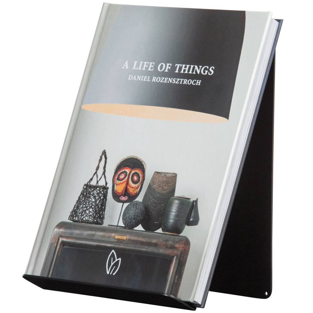 Book stand BROOK, vertical, metal, black