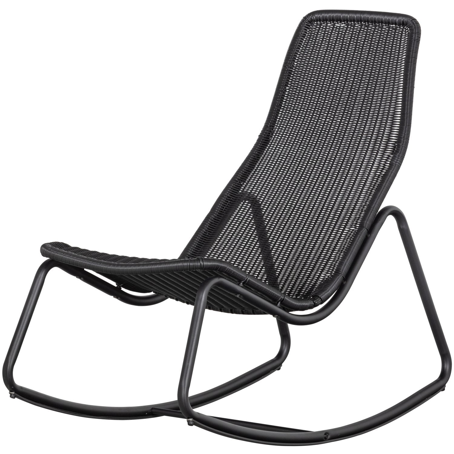 Armchair garden TOM, black