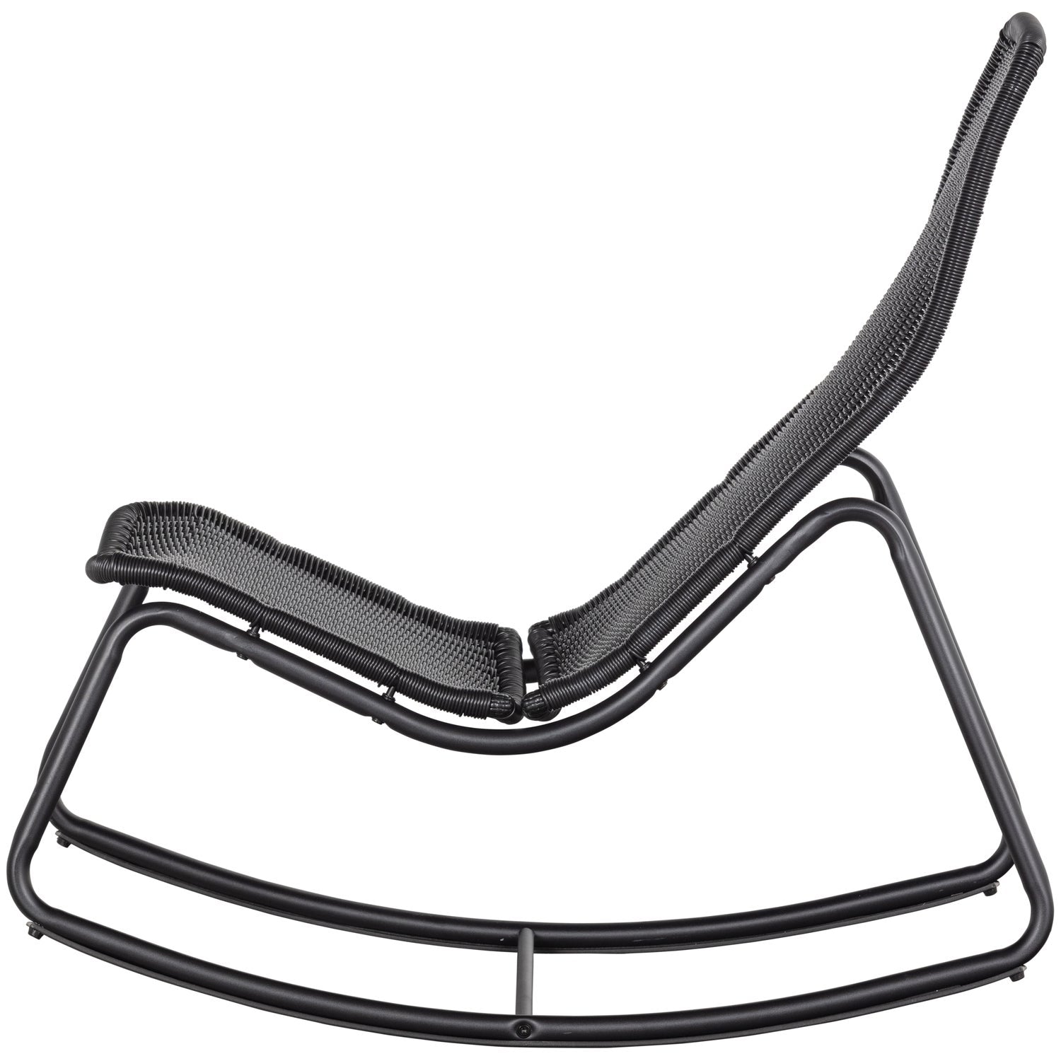 Armchair garden TOM, black