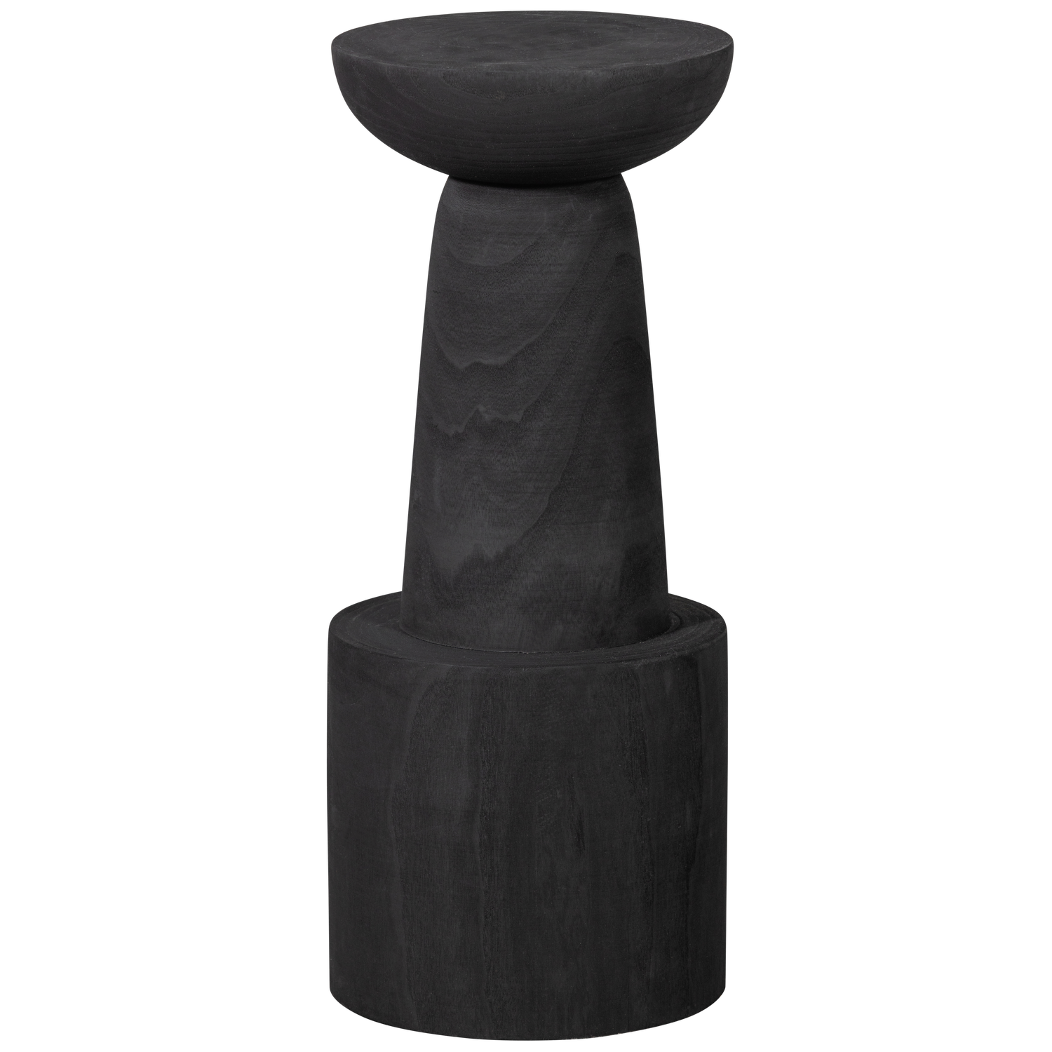 BINK BAR STOOL WOOD BLACK 76xO32CM