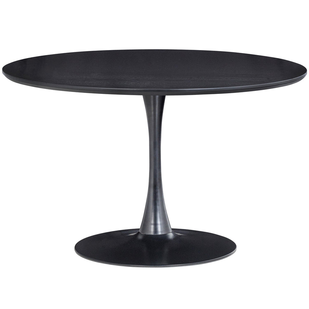 Table SAMMY, black MDF Ø120