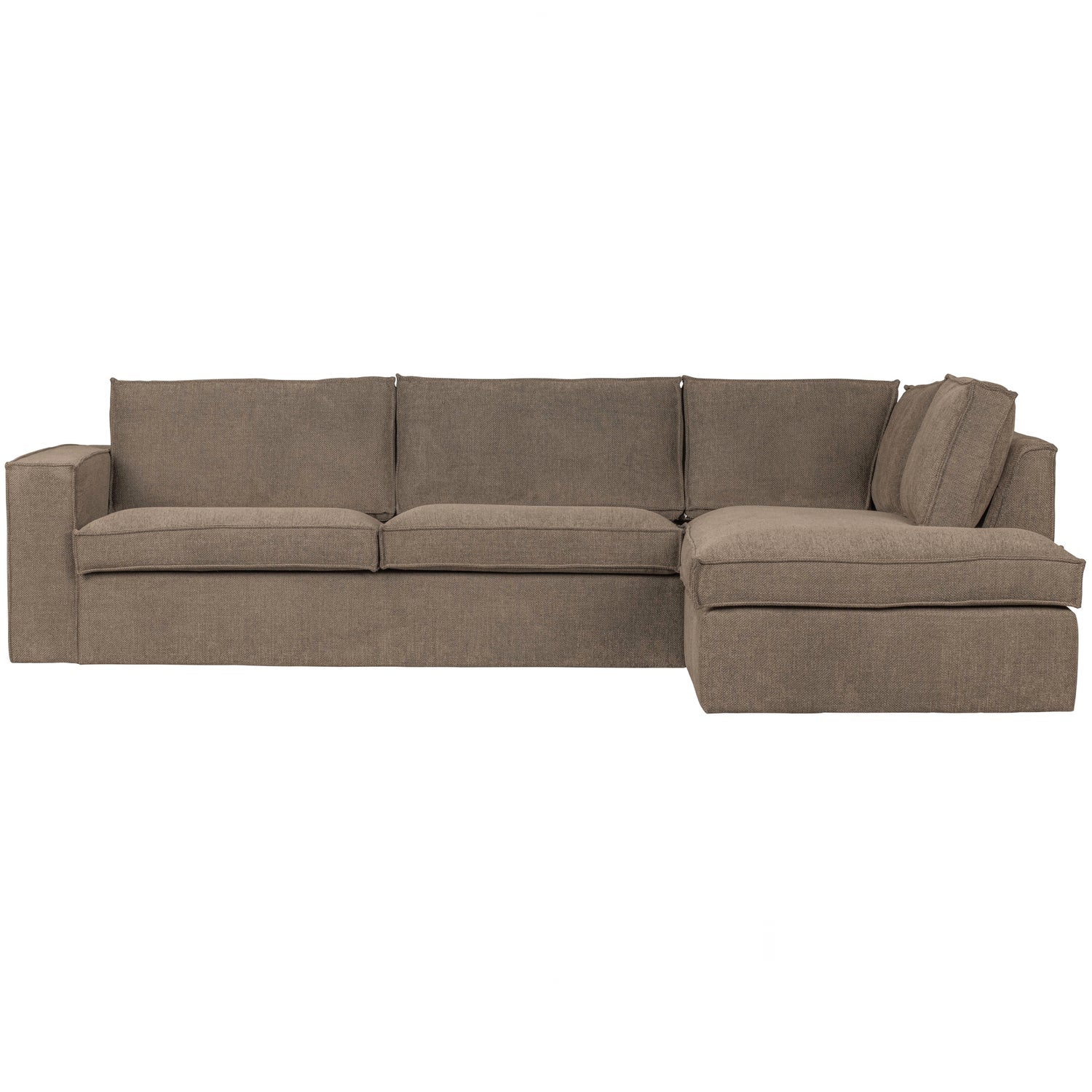 Kampinė sofa FREDDIE, dešinė, liver spalva