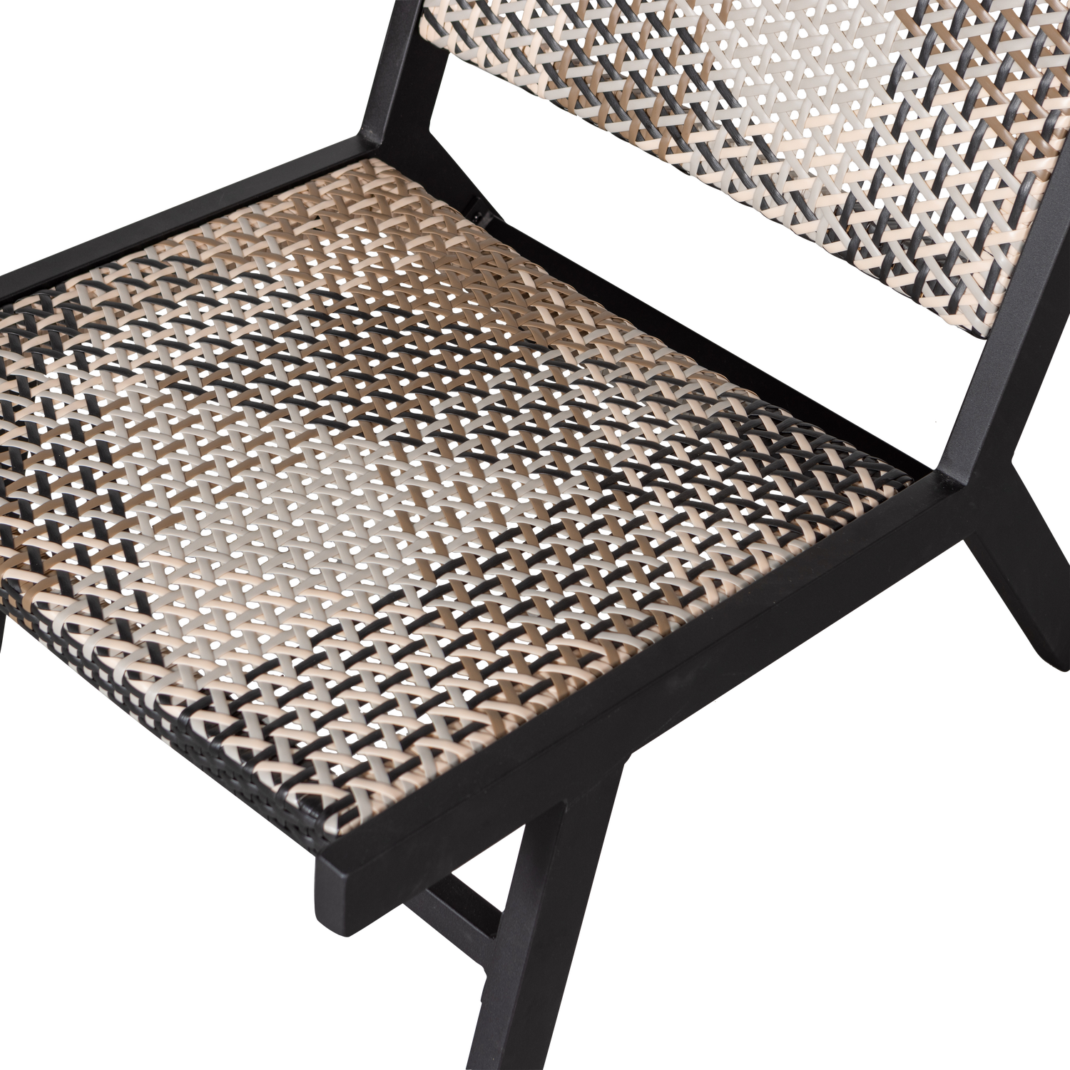 Fotelis POM, aliuminis margaspalvis