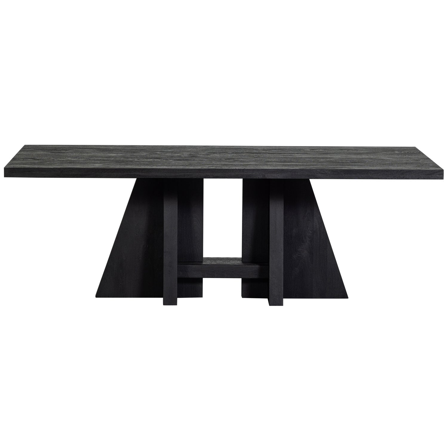Stalas KEAN, juoda mango 220x100