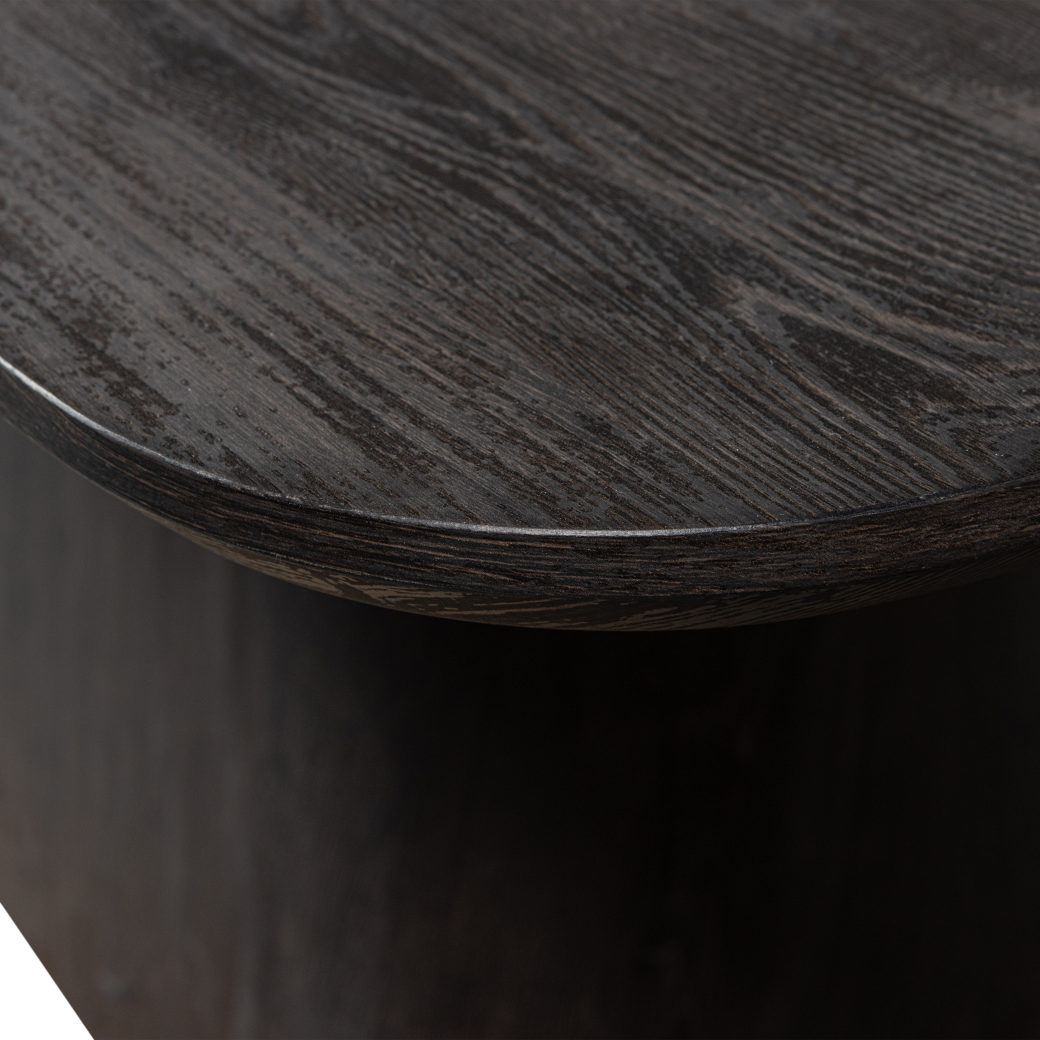 Stalas LEAH, tamsiai rudas MDF 200x105